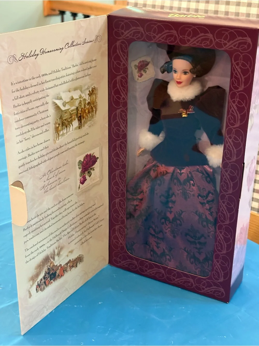 Mattel Holiday Traditions Barbie Holiday Homecoming Special Edition Doll 1996